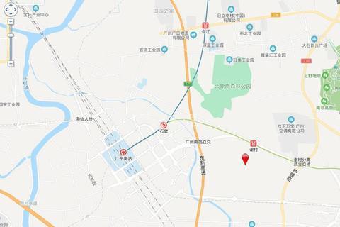 广州恒大冠珺之光位置交通图